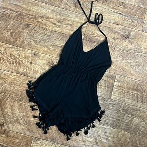PLT Romper w/tassels